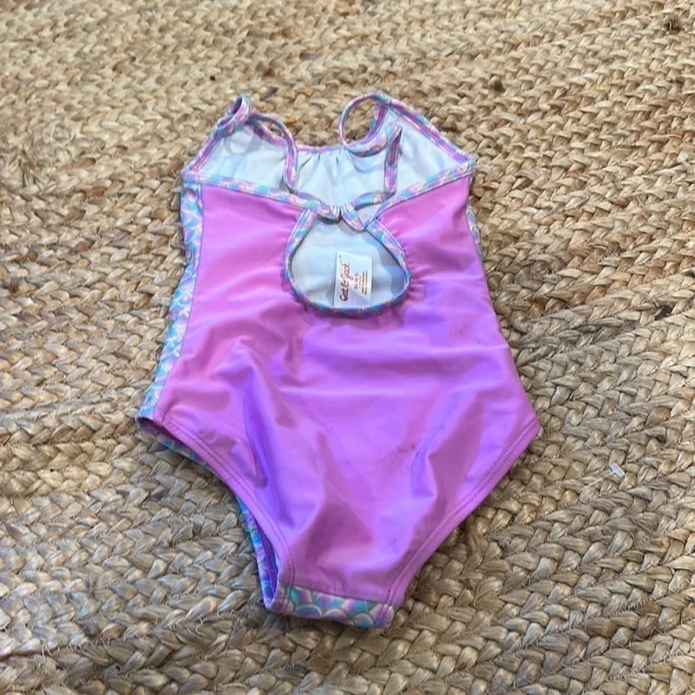 Cat & Jack Mermaid Swimsuit 4/5